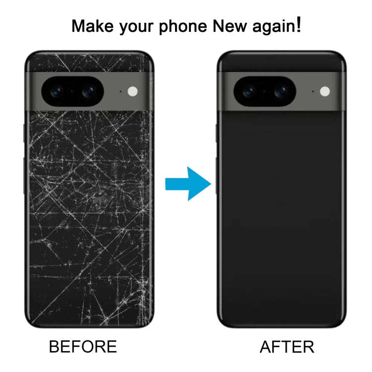 For Google Pixel 8a Original Battery Back Cover(Silver)