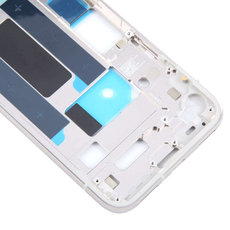 For Google Pixel 8a Original Middle Frame Bezel Plate (Silver)