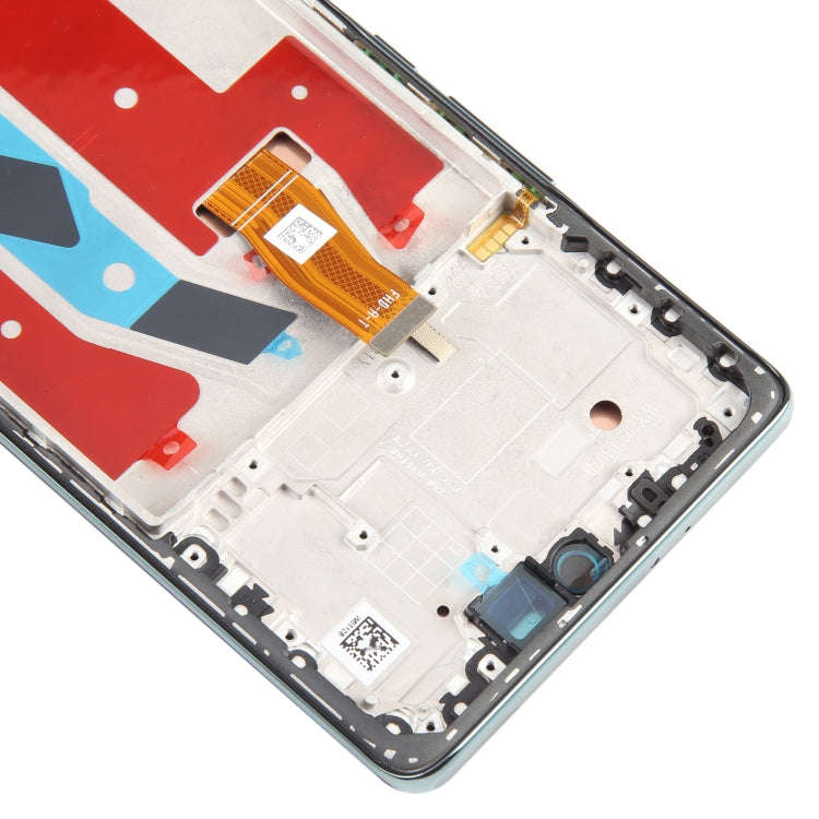 For Honor Magic5 Lite Original LCD Screen Digitizer Full Assembly with Frame (Green)