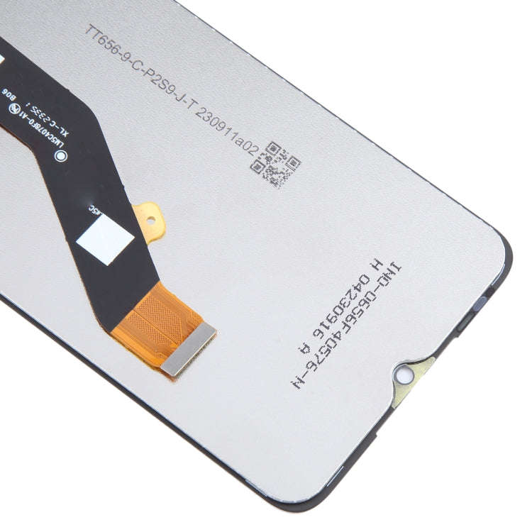 For ZTE Blade A34 LCD Screen with Digitizer Full Assembly (Black)