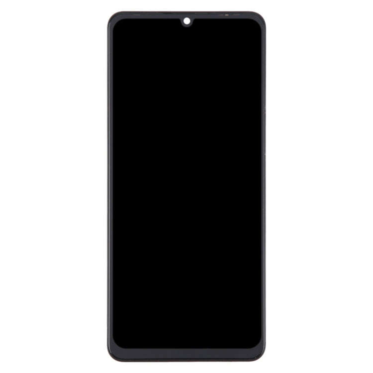 For ZTE Blade V50 Vita 8550 LCD Screen Digitizer Full Assembly with Frame (Black)
