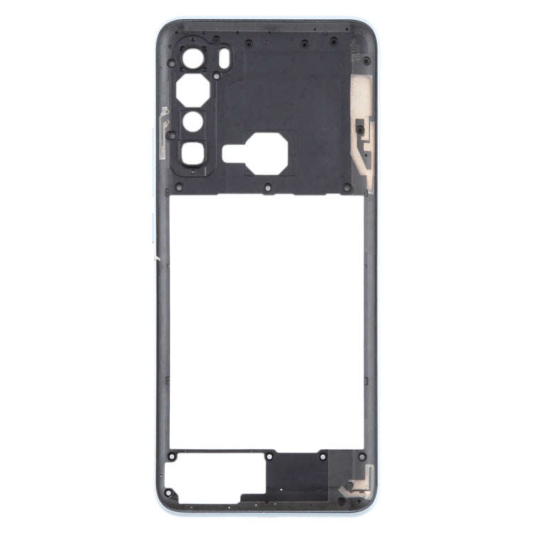 For HTC U20 5G Original Middle Frame Bezel Plate (White)