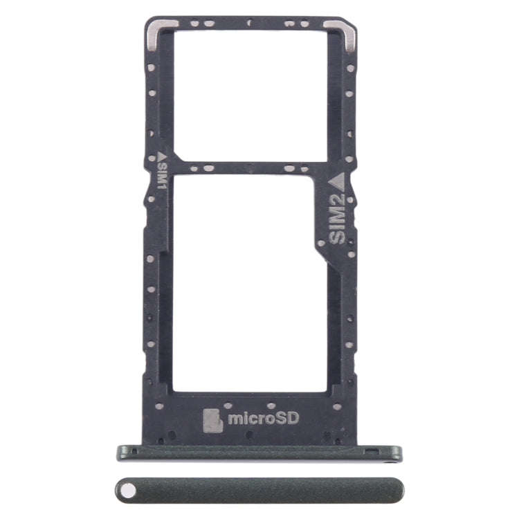 For HTC U20 5G Original SIM Card Tray + SIM / Micro SD Card Tray (Green)