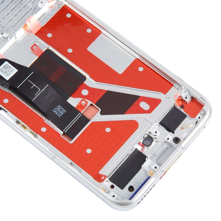 For Honor Magic6 Original LCD Screen Digitizer Full Assembly with Frame (Silver)