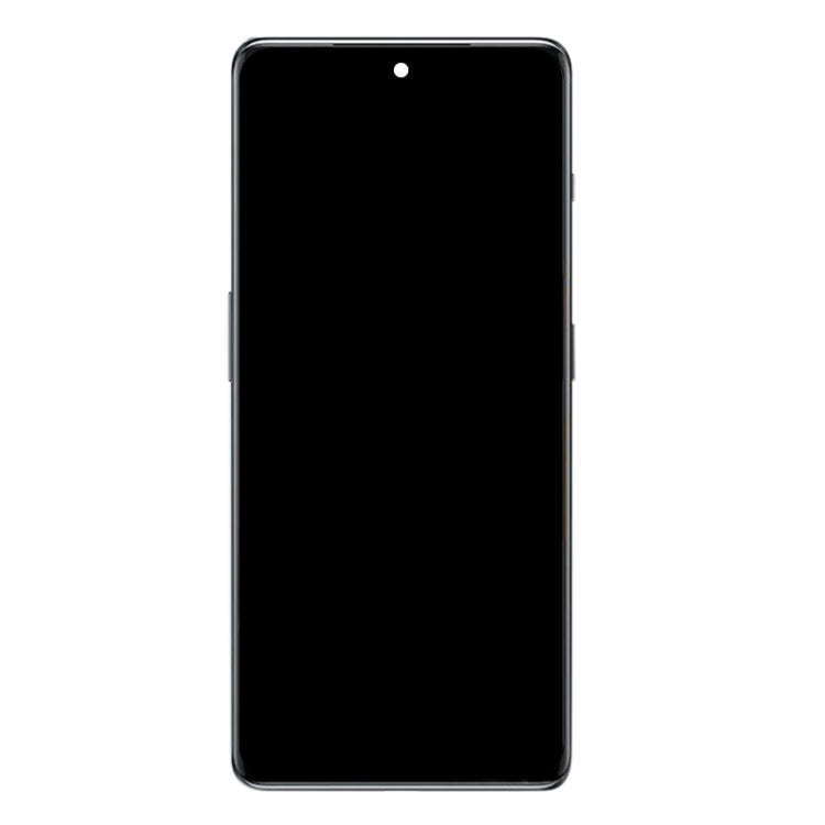 For OnePlus 11R CPH2487 Original AMOLED LCD Screen Digitizer Full Assembly with Frame (Black)