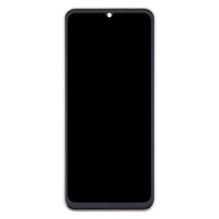 For LG V60 ThinQ US Version Original LCD Screen Digitizer Full Assembly with Frame (Gold)