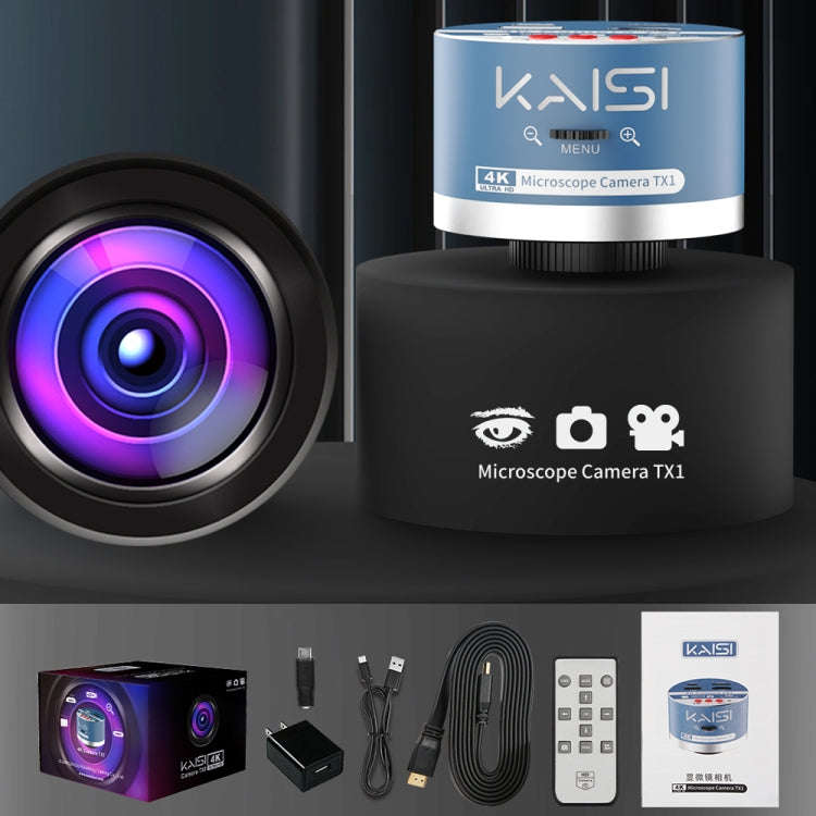 Kaisi TX1 IMX678 Sensor 55MP 4K Ultra HD Industry Microscope Camera