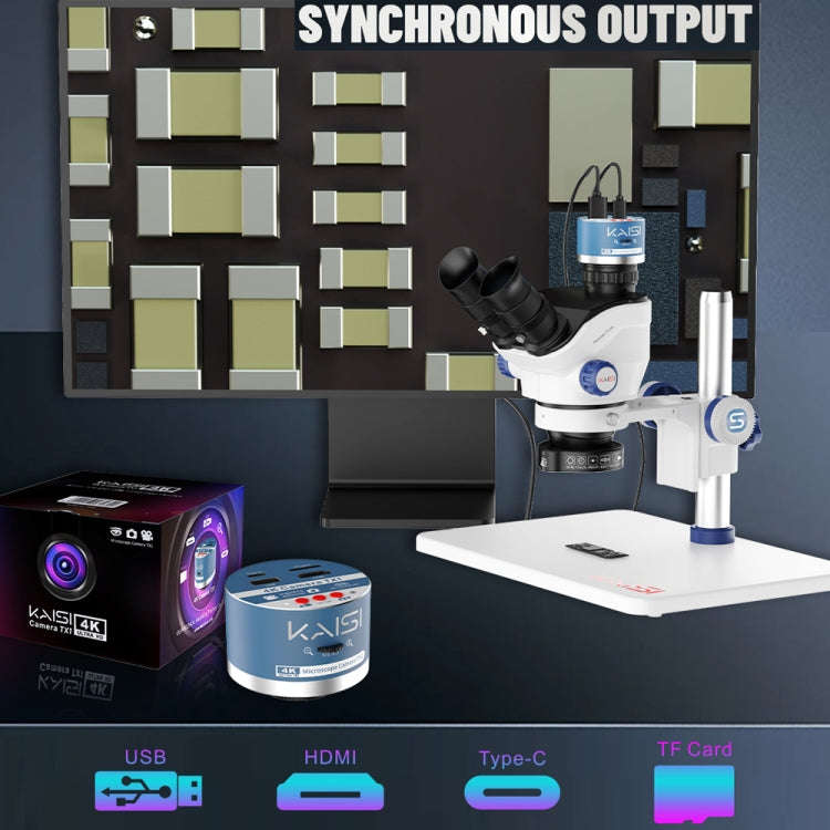 Kaisi TX1 IMX678 Sensor 55MP 4K Ultra HD Industry Microscope Camera