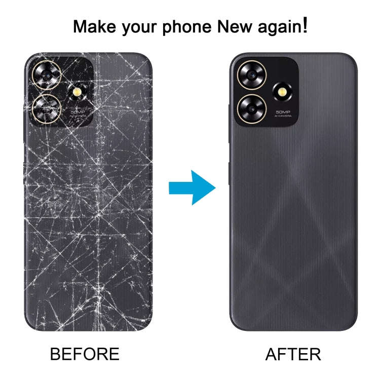 For ZTE Blade V50 Smart Battery Back Cover(Black)