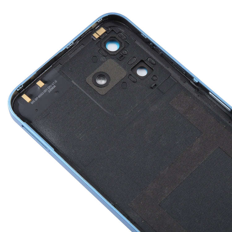For ZTE Blade V50 Smart Battery Back Cover(Blue)