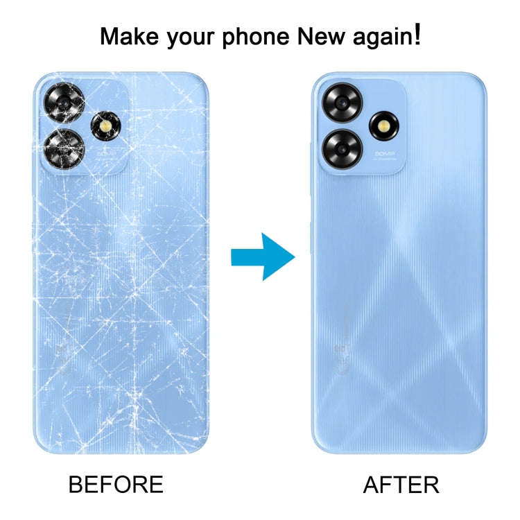 For ZTE Blade V50 Smart Battery Back Cover(Blue)