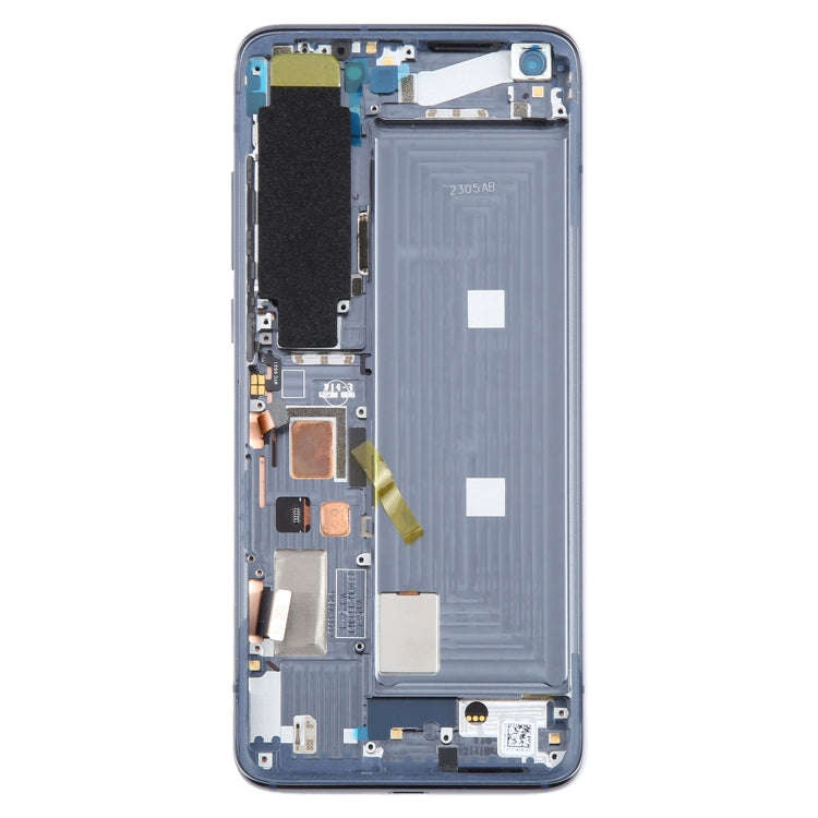 For Xiaomi Mi 10s Original AMOLED LCD Screen Digitizer Full Assembly with Frame (Black)