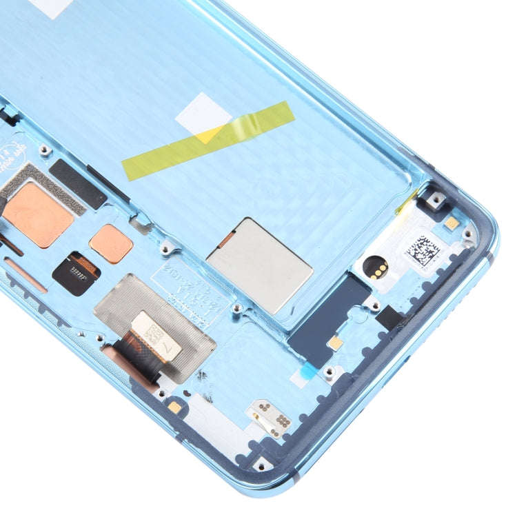 For Xiaomi Mi 10s Original AMOLED LCD Screen Digitizer Full Assembly with Frame (Blue)