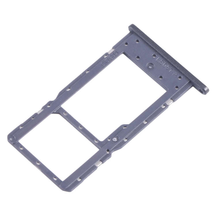 For Alcatel 1SE 2020 5030 SIM Card Tray + Micro SD Card Tray (Grey)
