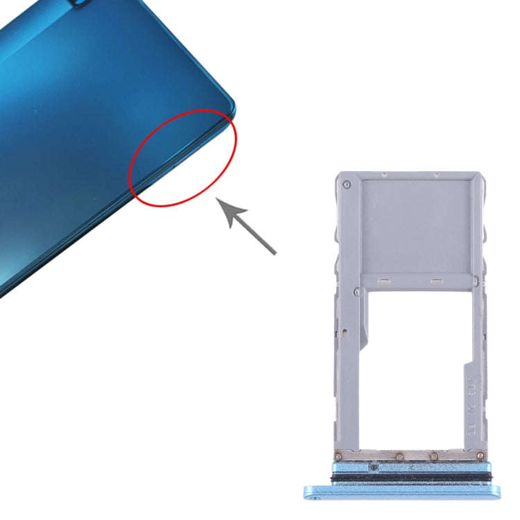 For TCL NXTPAPER S8 9288A 9288M Micro SD Card Tray (Baby Blue)