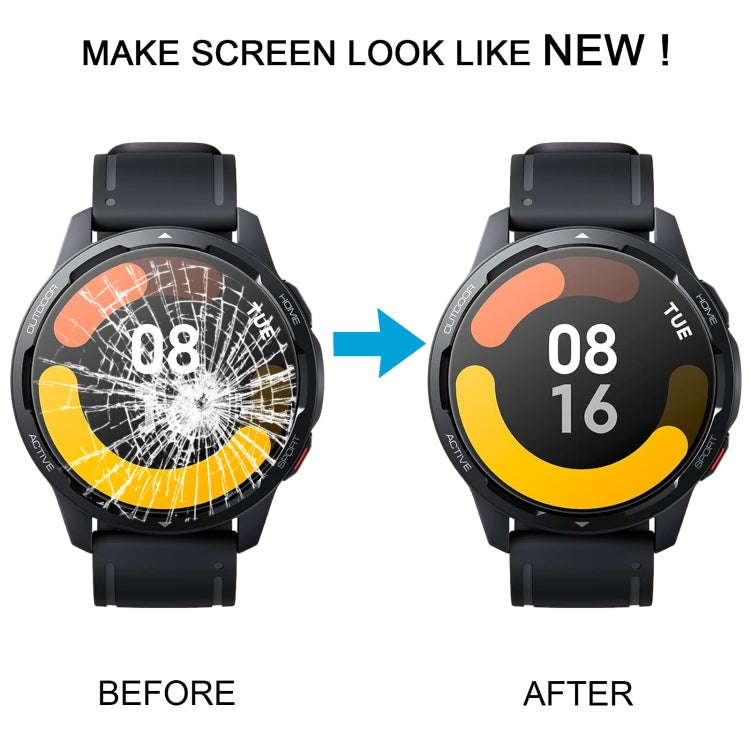 For Xiaomi Watch S1 Active Original LCD Screen and Digitizer Full Assembly With Frame (Silver)
