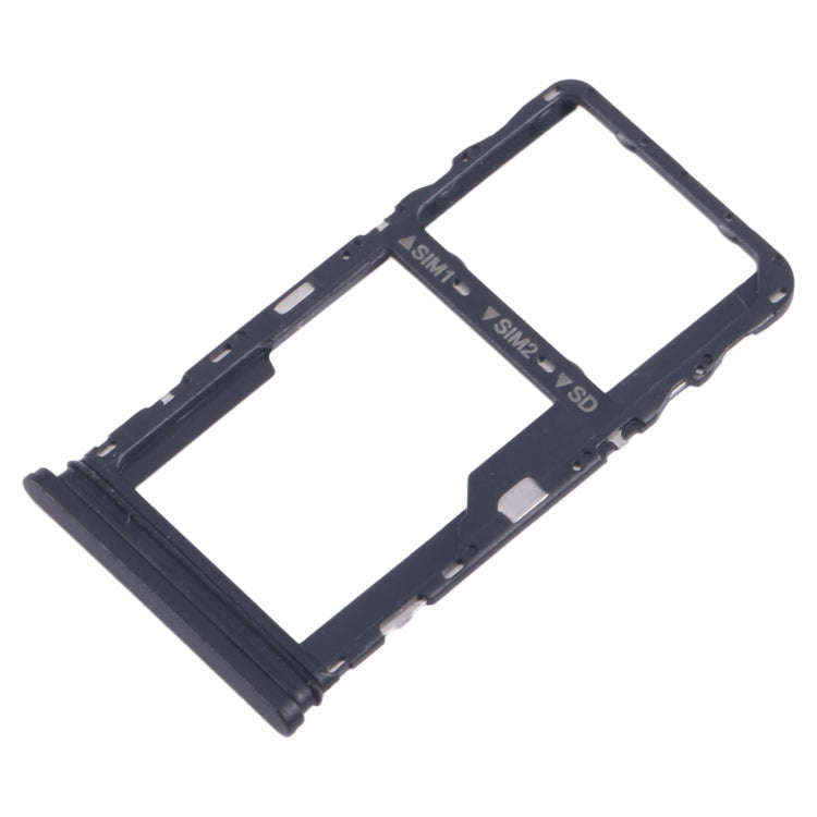For TCL 305 Original SIM + SIM/Micro SD Card Tray (Black)