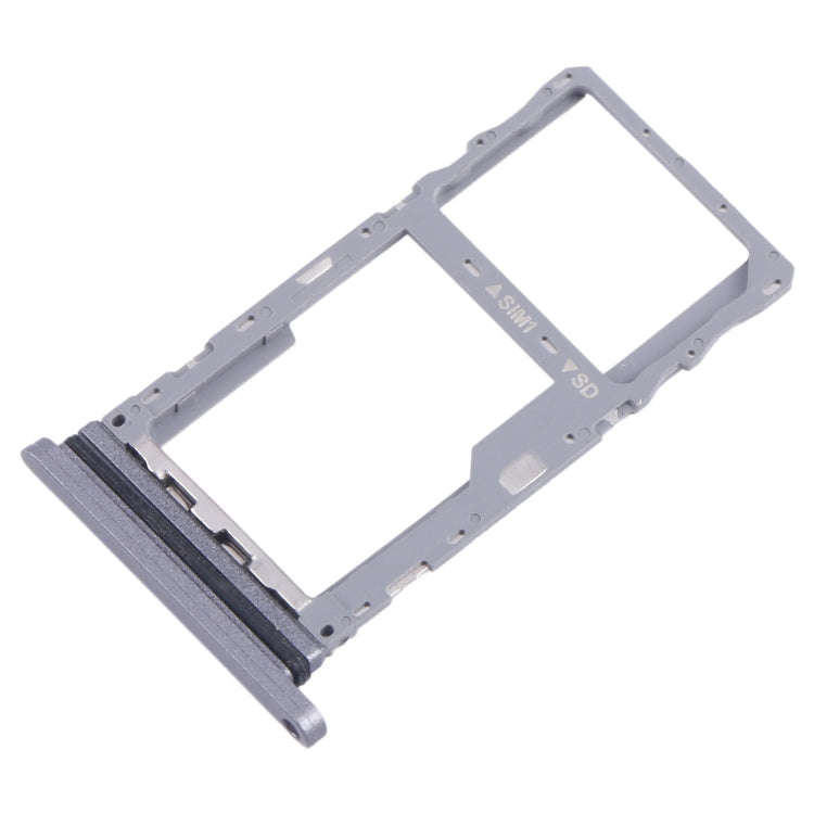 For TCL 10 TabMax Original SIM + Micro SD Card Tray (Black)