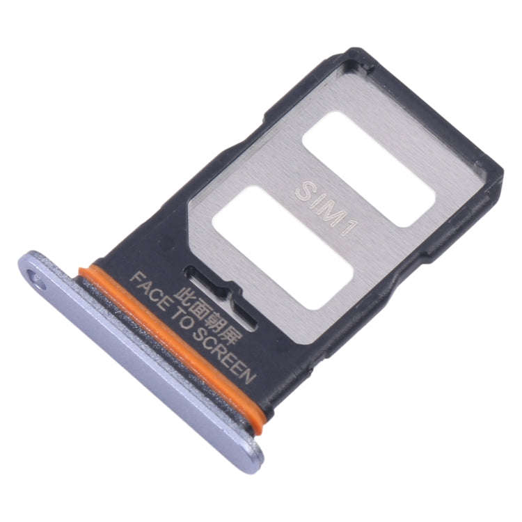 For Xiaomi Poco X6 5G Original SIM Card Tray + SIM Card Tray (Purple)