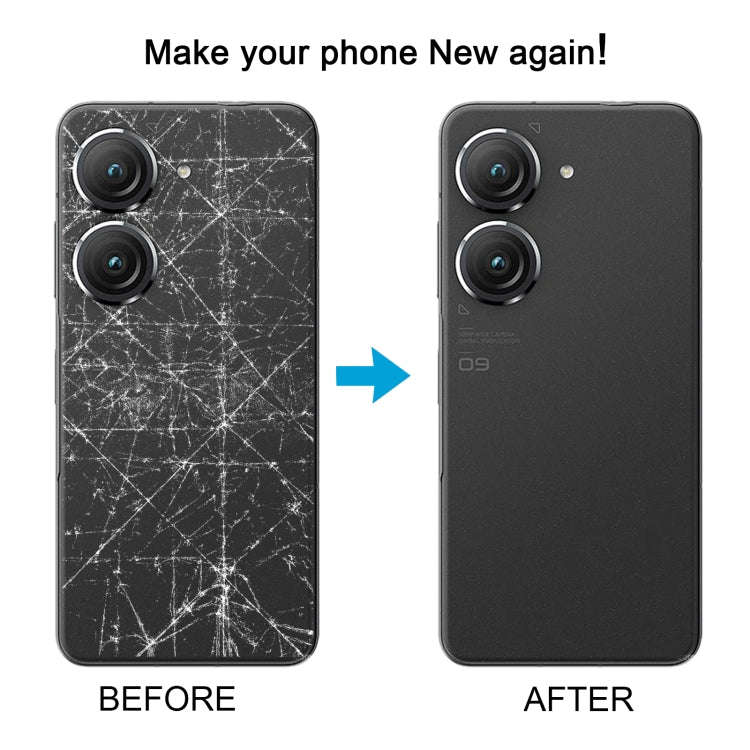 For Asus Zenfone 9 AI2202 Original Battery Back Cover with Camera Lens Cover(White)