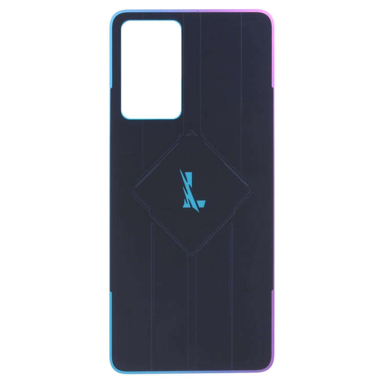 For OPPO Reno7 Pro 5G Original Glass Battery Back Cover (Colorful Black)