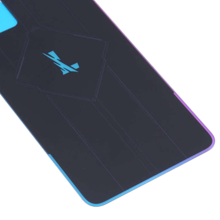 For OPPO Reno7 Pro 5G Original Glass Battery Back Cover (Colorful Black)
