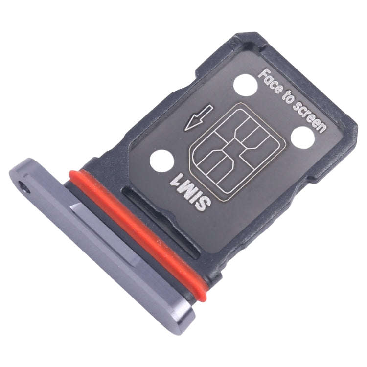 For OnePlus 12 PJD110 CPH2573 CPH2581 SIM Card Tray + SIM Card Tray (Black)