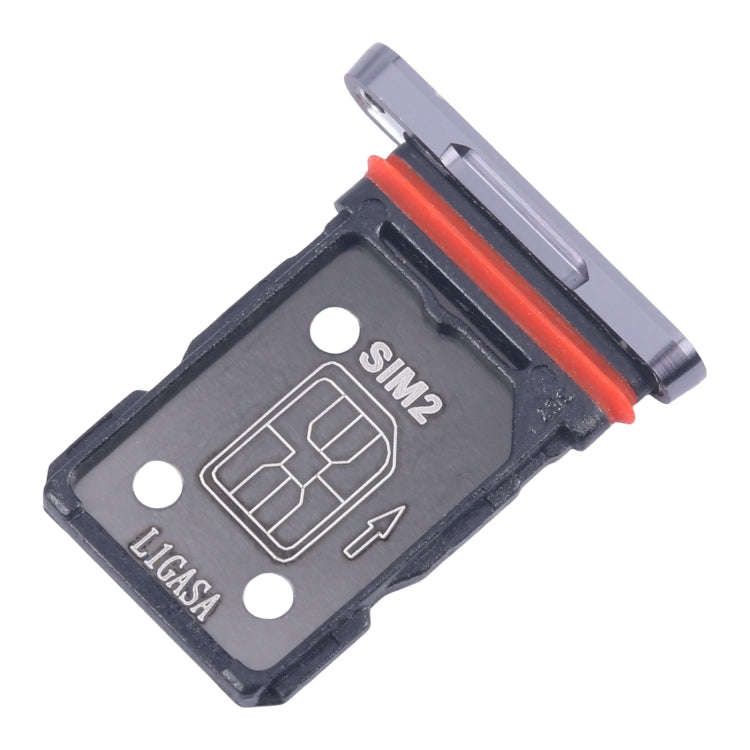 For OnePlus 12 PJD110 CPH2573 CPH2581 SIM Card Tray + SIM Card Tray (Black)