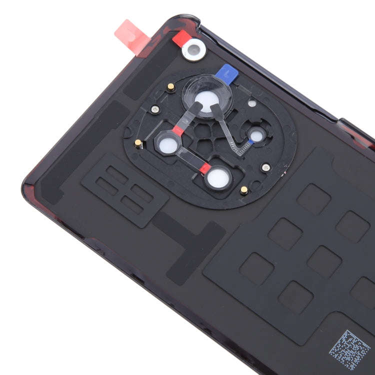 For OnePlus Ace 3 PJE110 Original Glass Battery Back Cover with Camera Lens(Black)