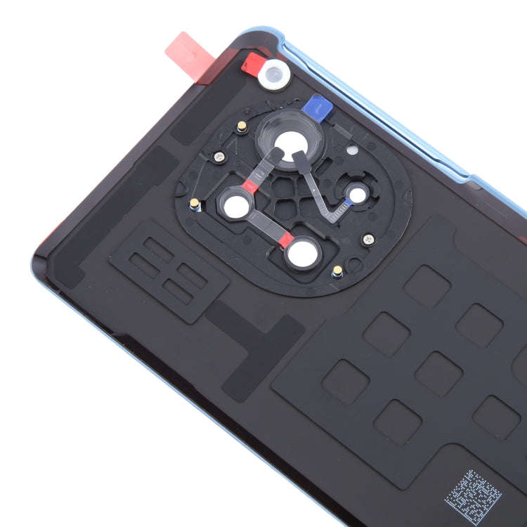 For OnePlus 12R CPH2609 CPH2585 Original Glass Battery Back Cover with Camera Lens(Blue)