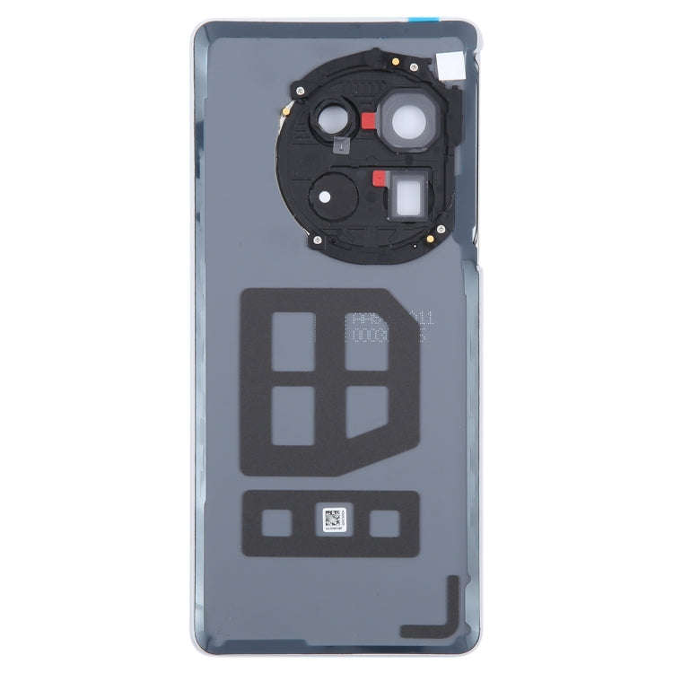 For OnePlus 12 PJD110 CPH2573 CPH2581 Original Glass Battery Back Cover with Camera Lens(White)