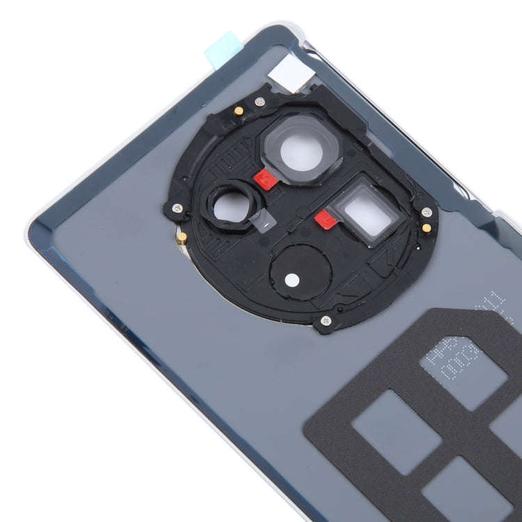 For OnePlus 12 PJD110 CPH2573 CPH2581 Original Glass Battery Back Cover with Camera Lens(White)
