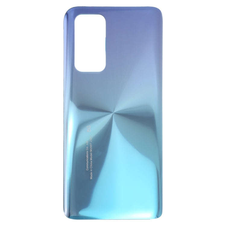 For Xiaomi Redmi K30S Glass Battery Back Cover(Green)