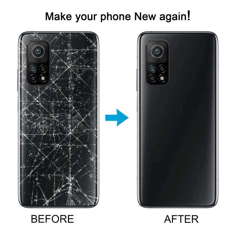 For Xiaomi Redmi K30S Glass Battery Back Cover(Green)