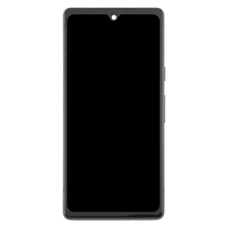 For Google Pixel 7A G82U8 OLED LCD Screen Digitizer Full Assembly with Frame (Black)