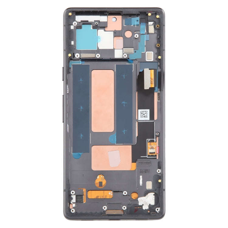 For Google Pixel 7A G82U8 OLED LCD Screen Digitizer Full Assembly with Frame (Black)