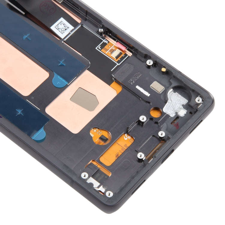 For Google Pixel 7A G82U8 OLED LCD Screen Digitizer Full Assembly with Frame (Black)