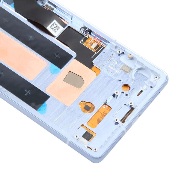 For Google Pixel 7A G82U8 OLED LCD Screen Digitizer Full Assembly with Frame (Blue)