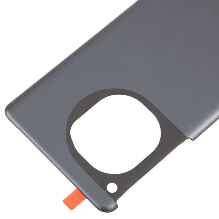 For OnePlus 12R Battery Back Cover(Black)