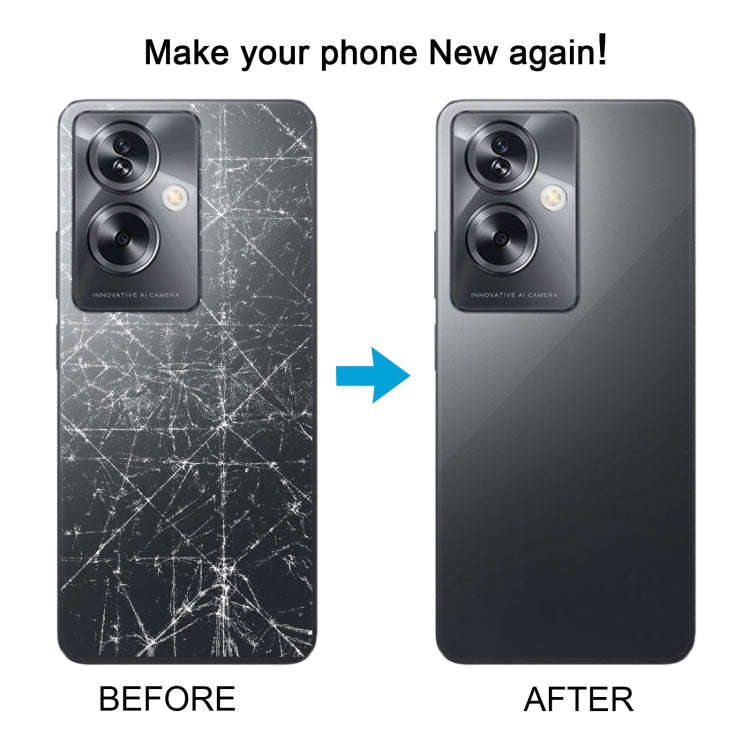 For OPPO A79 5G Original Battery Back Cover with Camera Lens(Purple)