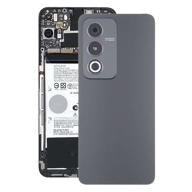 For OPPO A3 Pro 5G Original Battery Back Cover with Camera Lens(Black)
