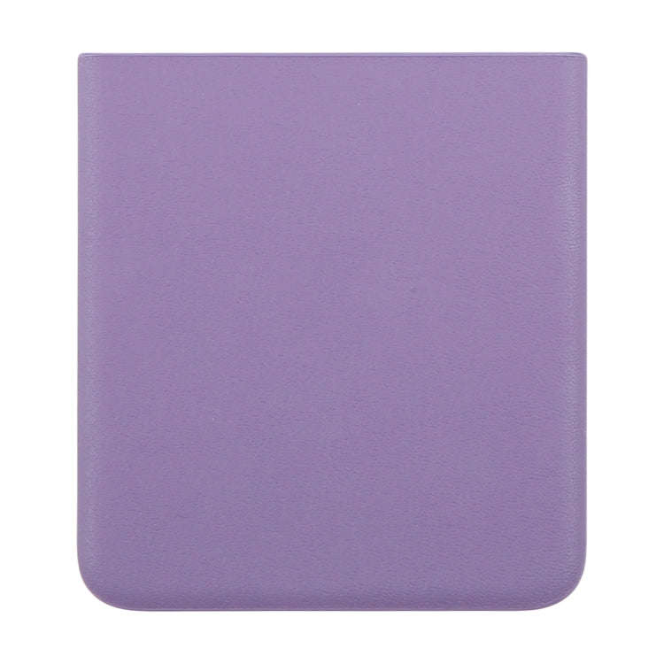 For Motorola Razr 40 Original Lower Part Battery Back Cover(Purple)