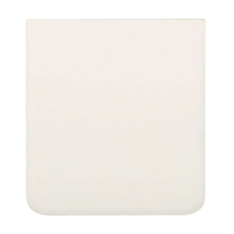 For Motorola Razr 40 Original Lower Part Battery Back Cover(White)