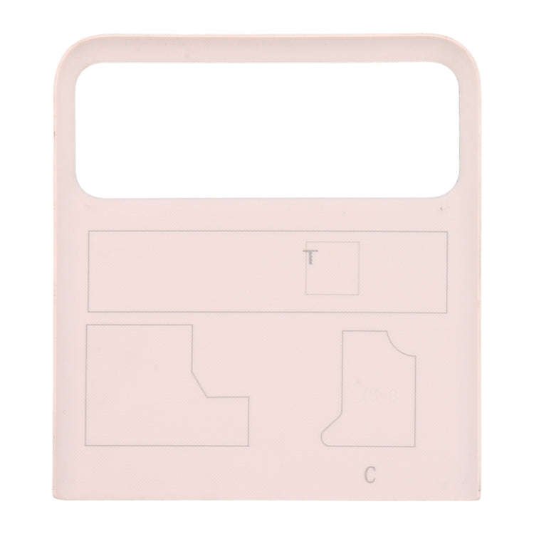 For Motorola Razr 40 Original Upper Part Battery Back Cover (Pink)