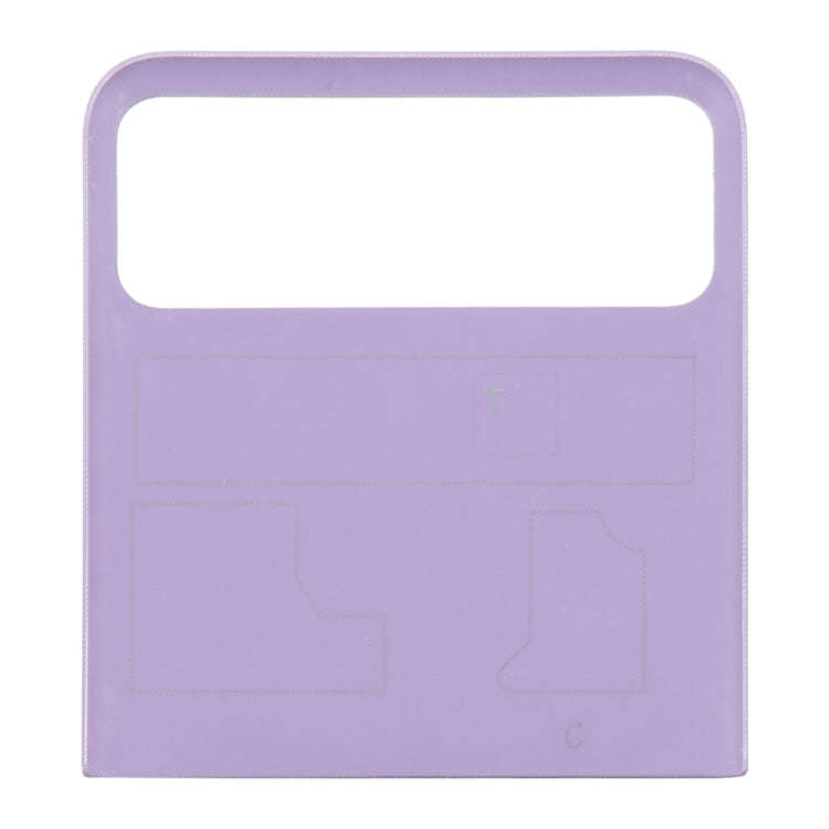 For Motorola Razr 40 Original Upper Part Battery Back Cover (Purple)
