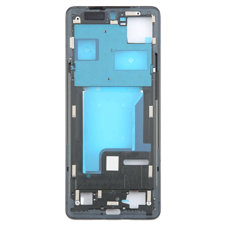 For Motorola Moto X50 Ultra Original Front Housing LCD Frame Bezel Plate (Black)