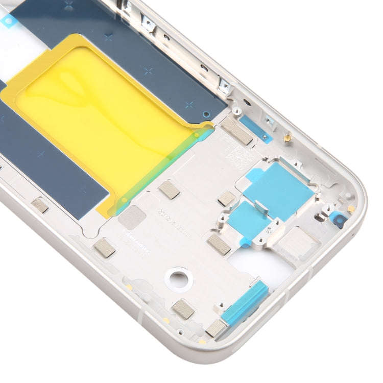 For Google Pixel 9 Original Front Housing LCD Frame Bezel Plate (Gold)