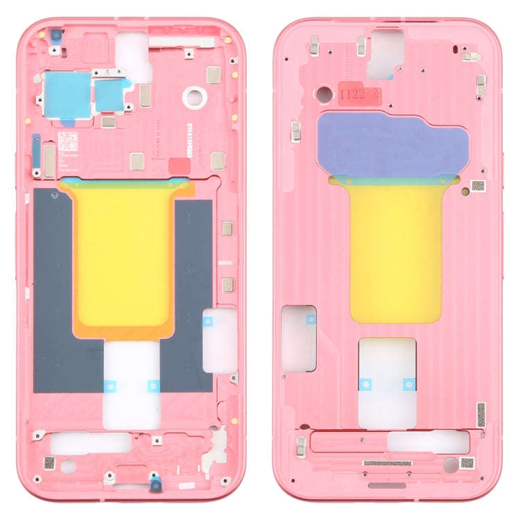 For Google Pixel 9 Original Front Housing LCD Frame Bezel Plate (Red)