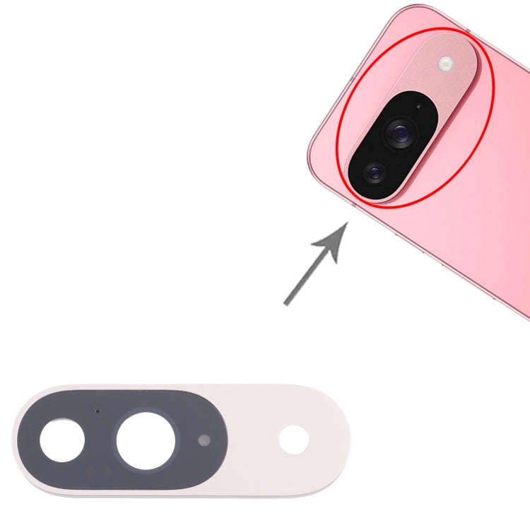 For Google Pixel 9 Original Camera Lens Cover (Silver)