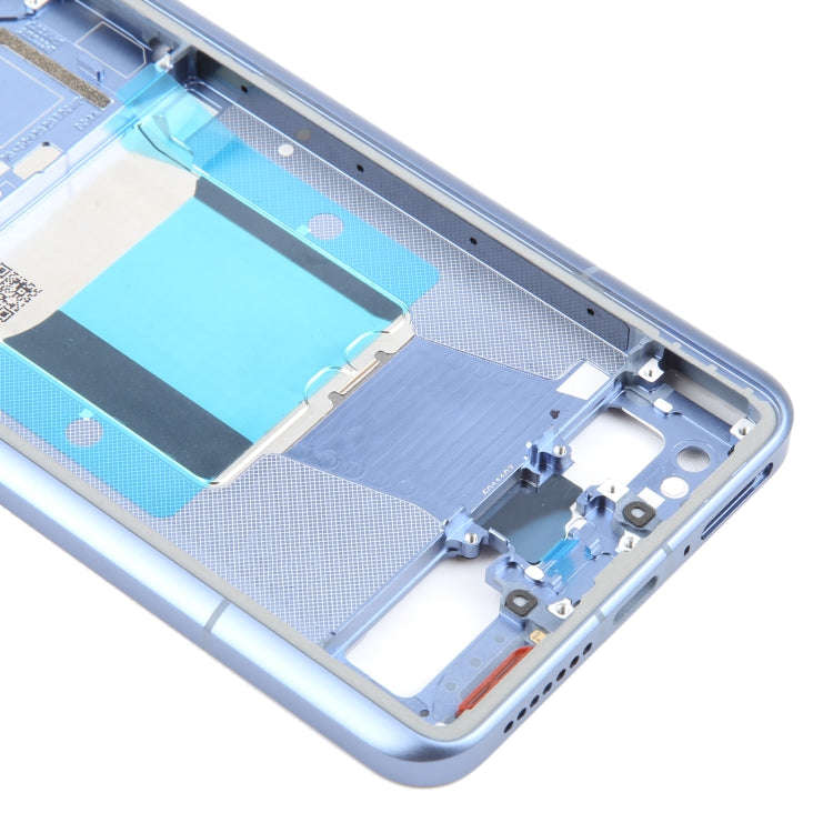 For Xiaomi 14 Ultra Original Front Housing LCD Frame Bezel Plate (Blue)